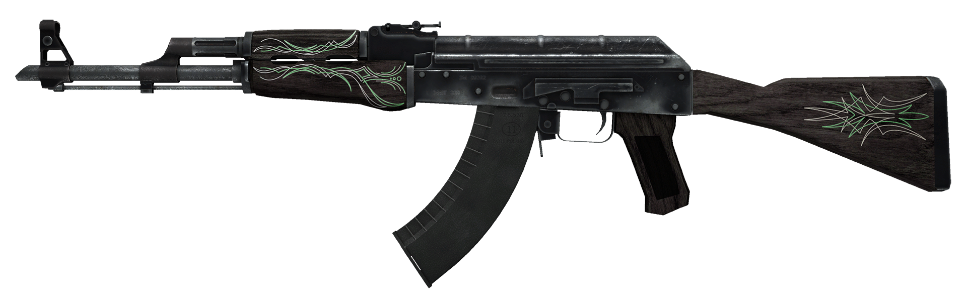 AK-47 Изумрудные завитки