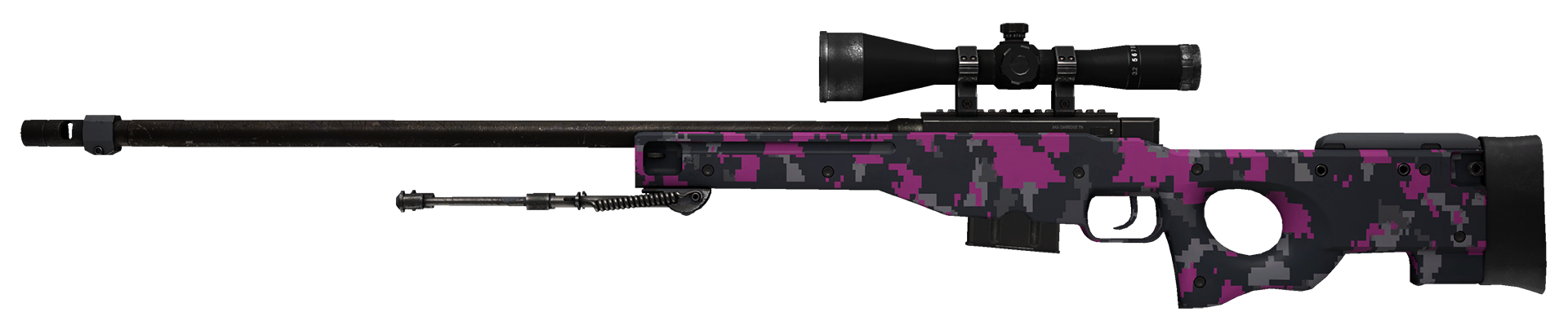 AWP Пиксельный камуфляж «Розовый»