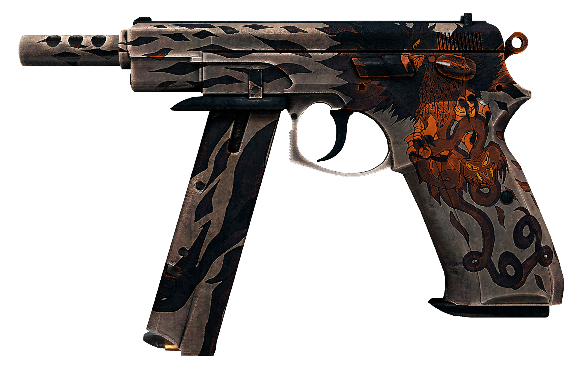 CZ75-Auto Настоящий змееяд
