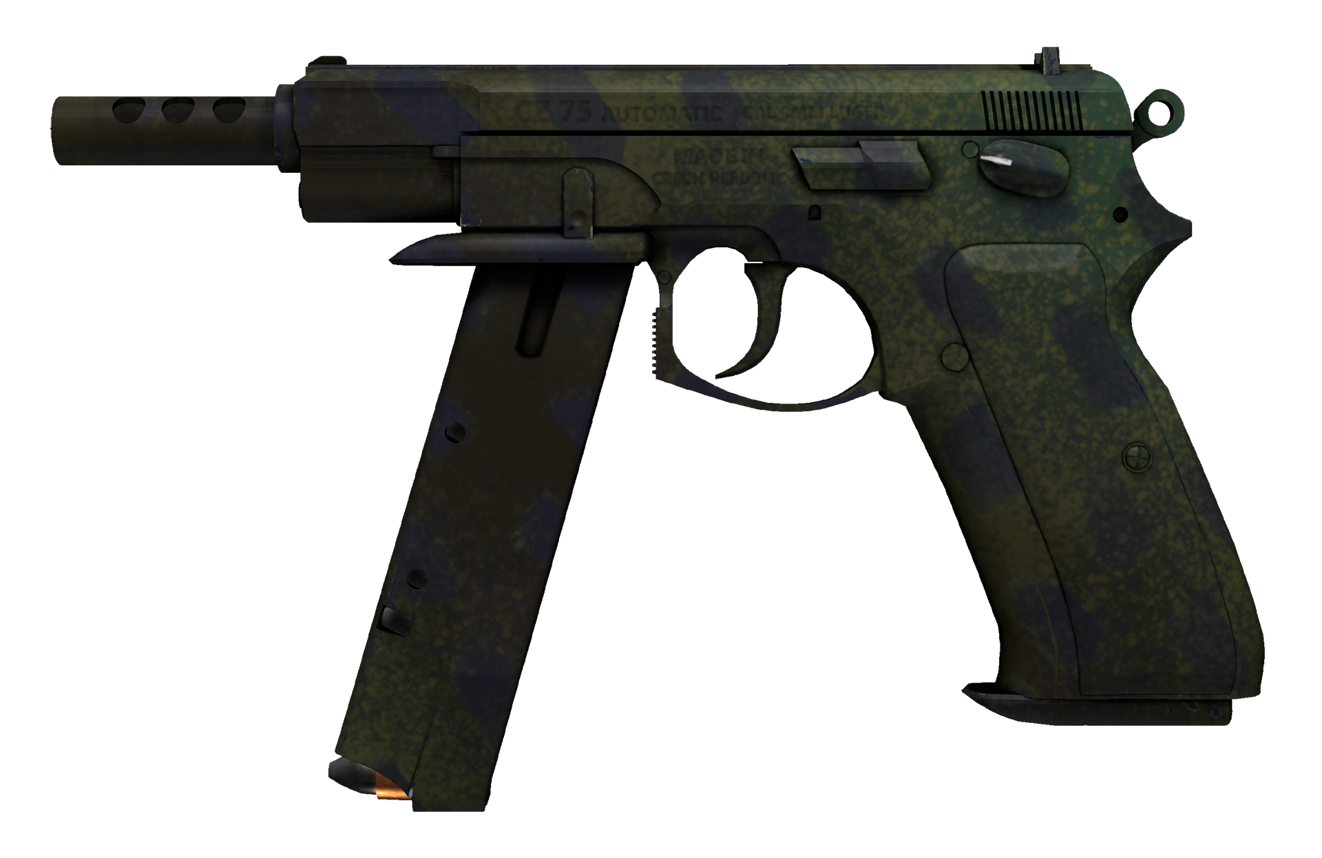 CZ75-Auto Тропическая штриховка