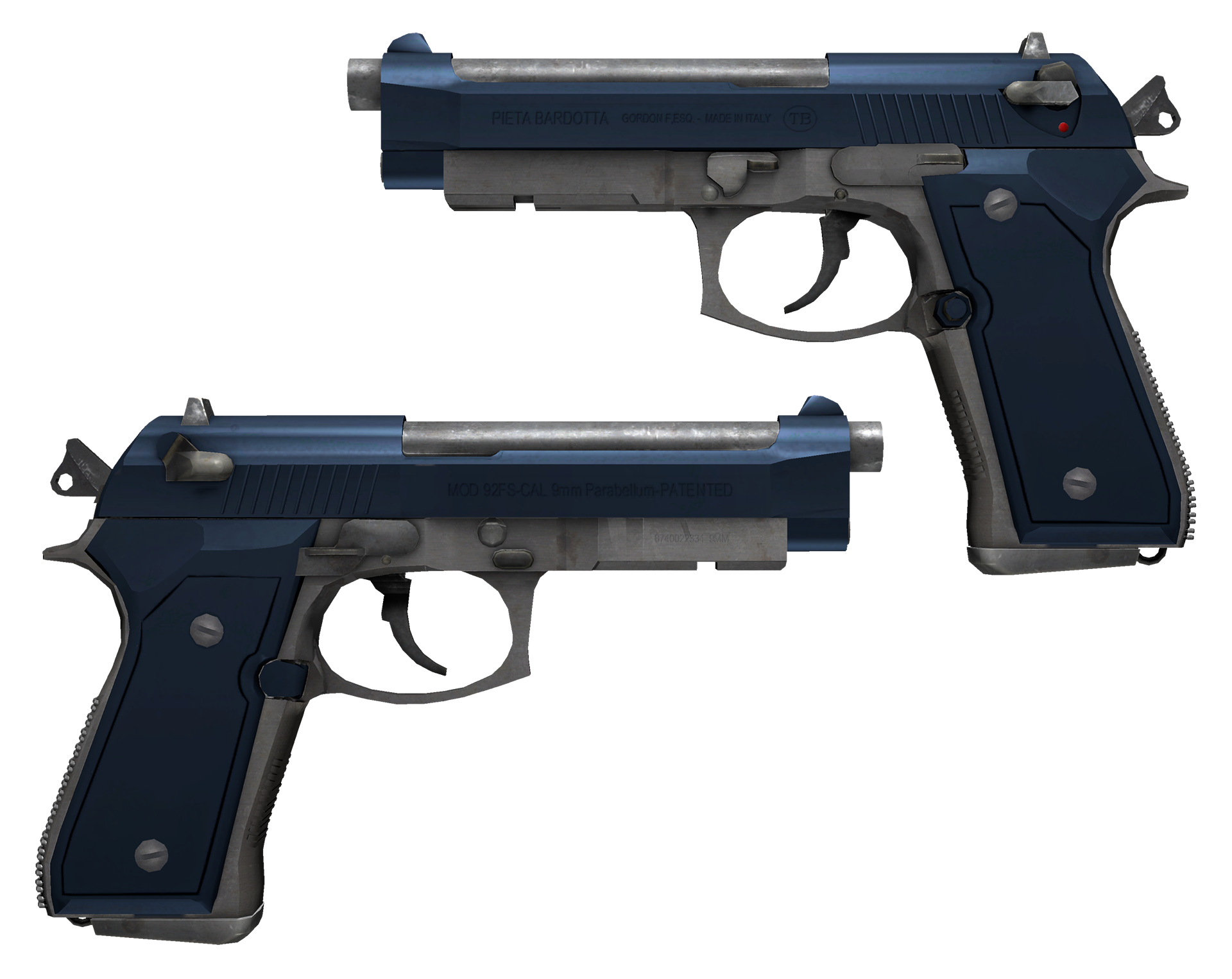 Dual Berettas Анодированная синева