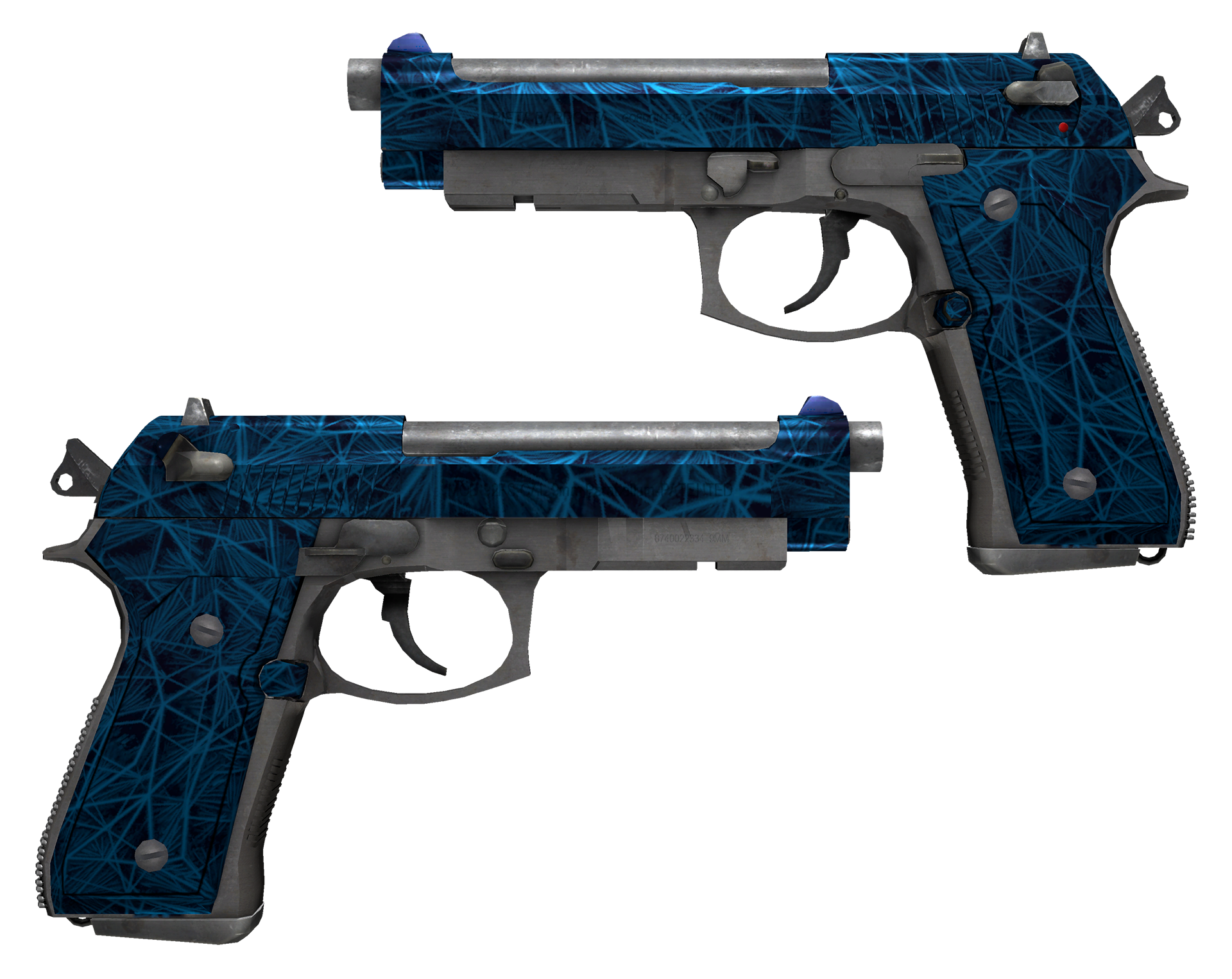 Dual Berettas Синий кварц