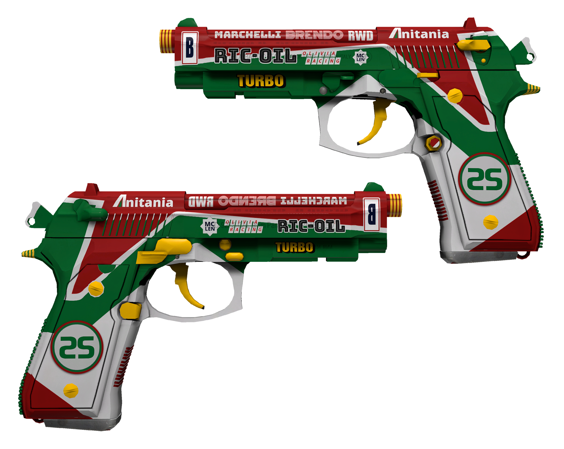 Dual Berettas Турбодвойники