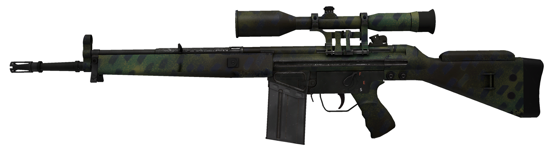 G3SG1 Тропическая штриховка