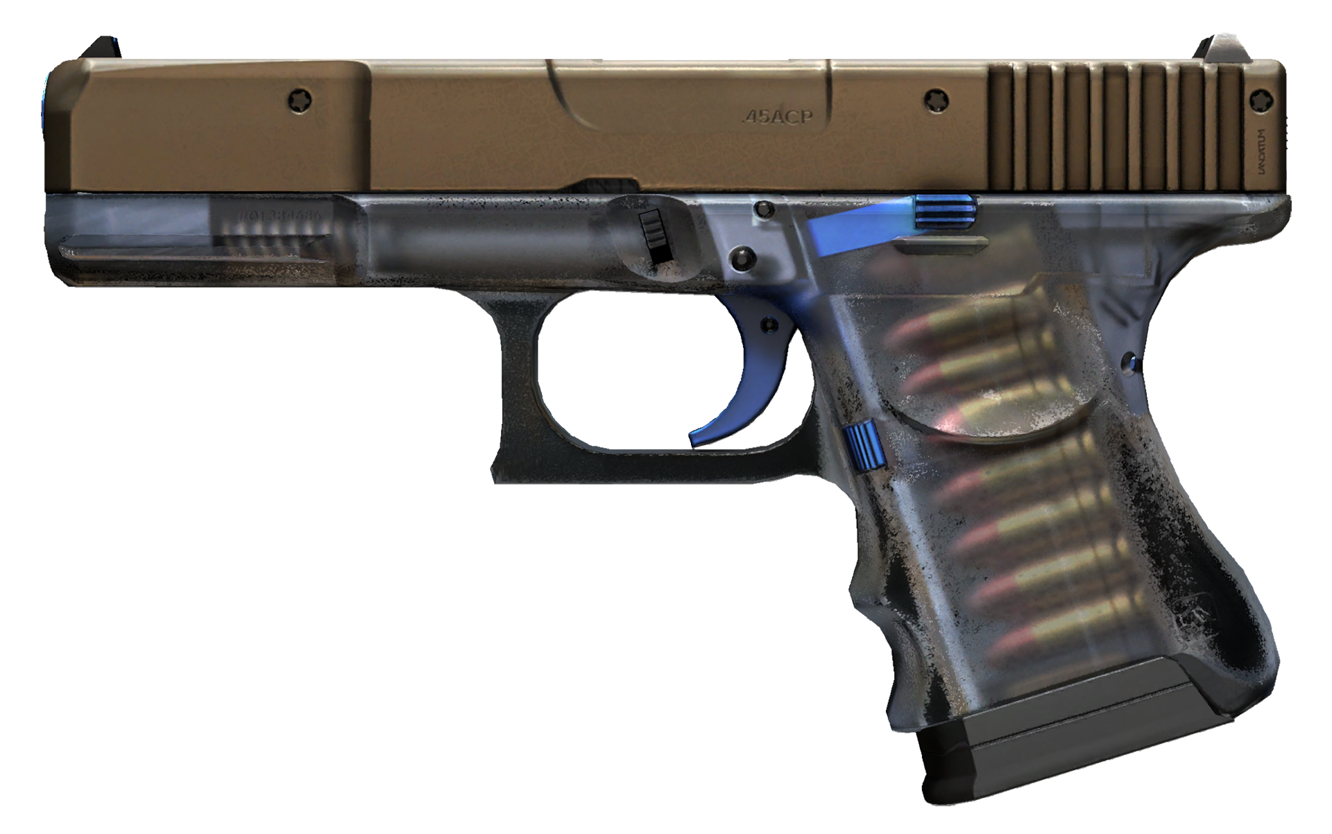 Glock-18 Прозрачный полимер