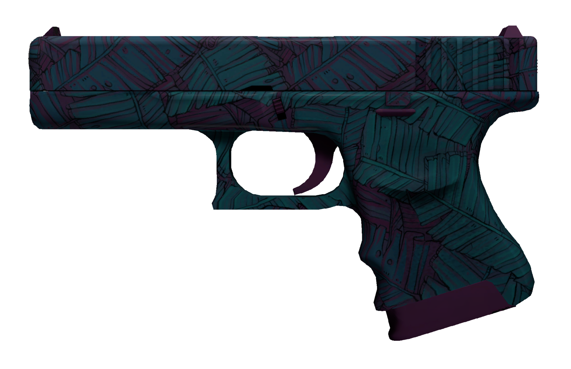 Glock-18 Искусственные листья