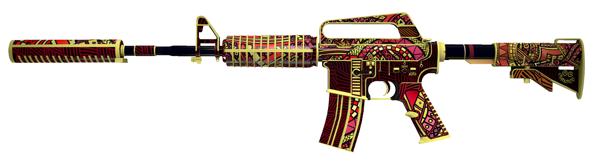 M4A1-S Огонь Чантико