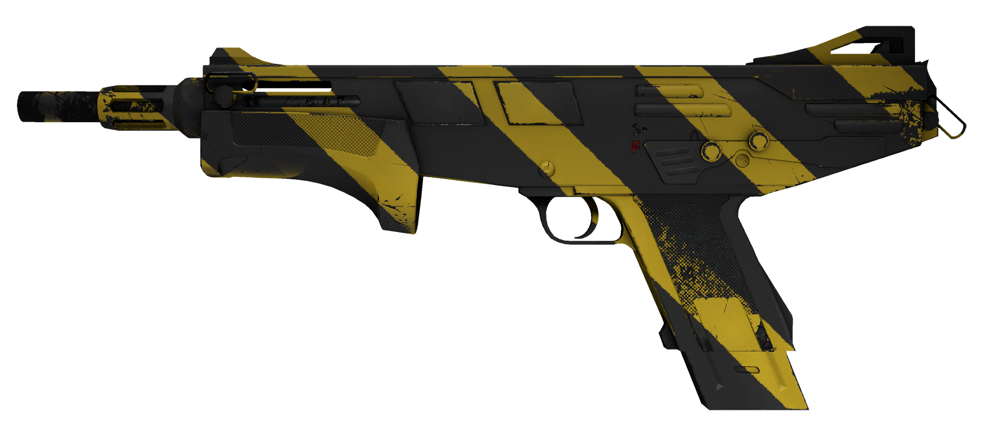 MAG-7 Желто-черные полосы