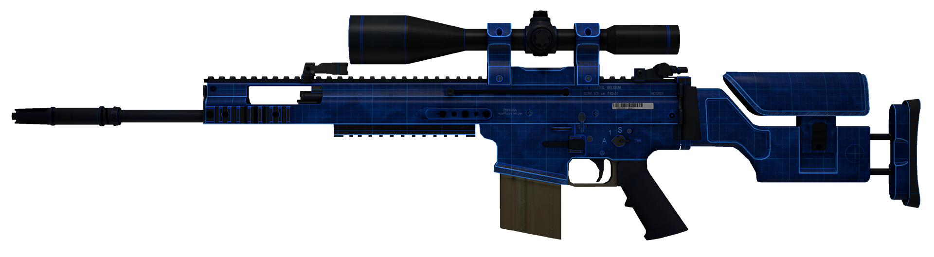 SCAR-20 Калька