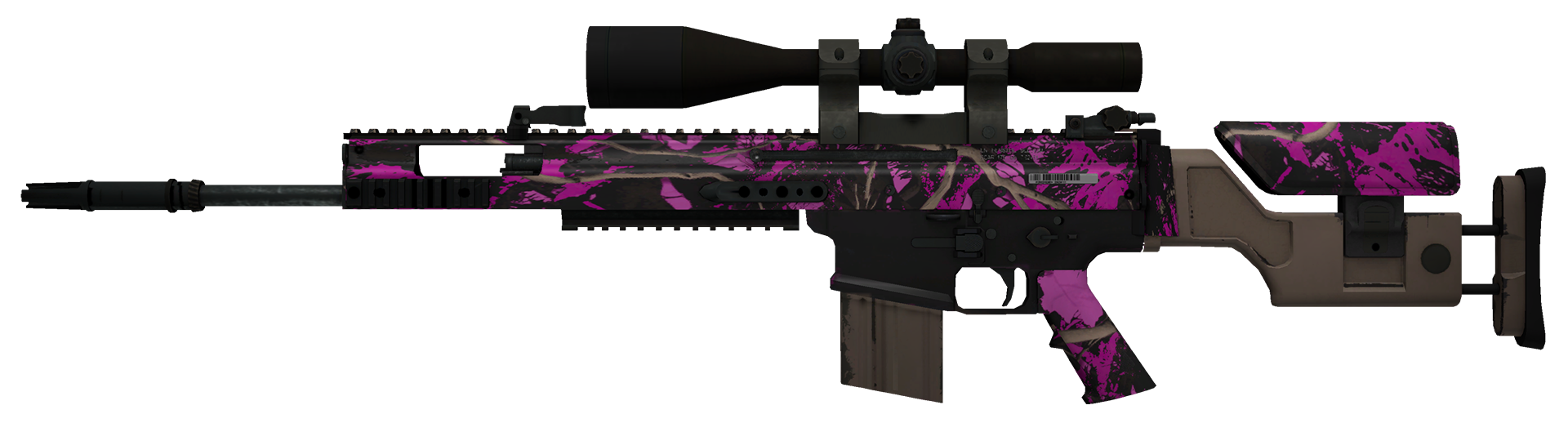 SCAR-20 Пятна от краски