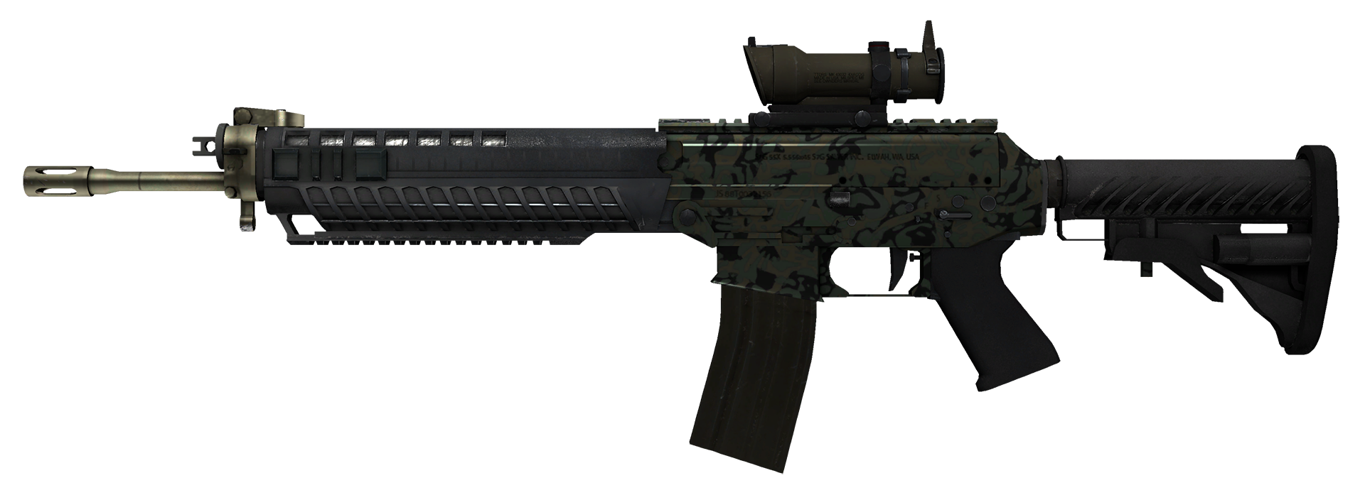 SG 553 Армейский блеск