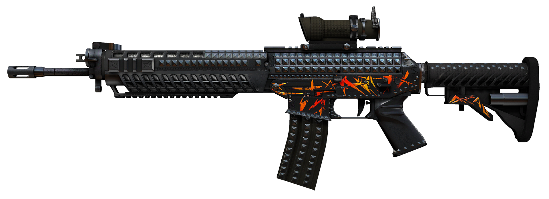 SG 553 Тяжёлый метал