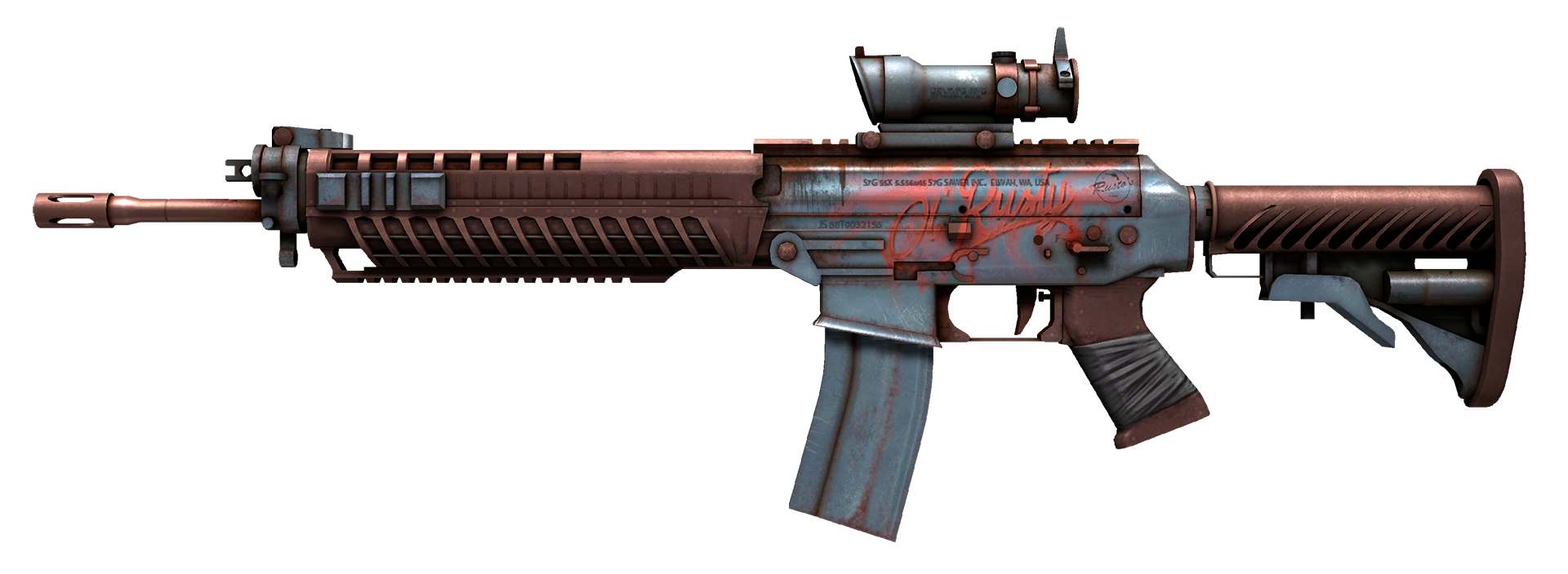 SG 553 Старина Ржавчик