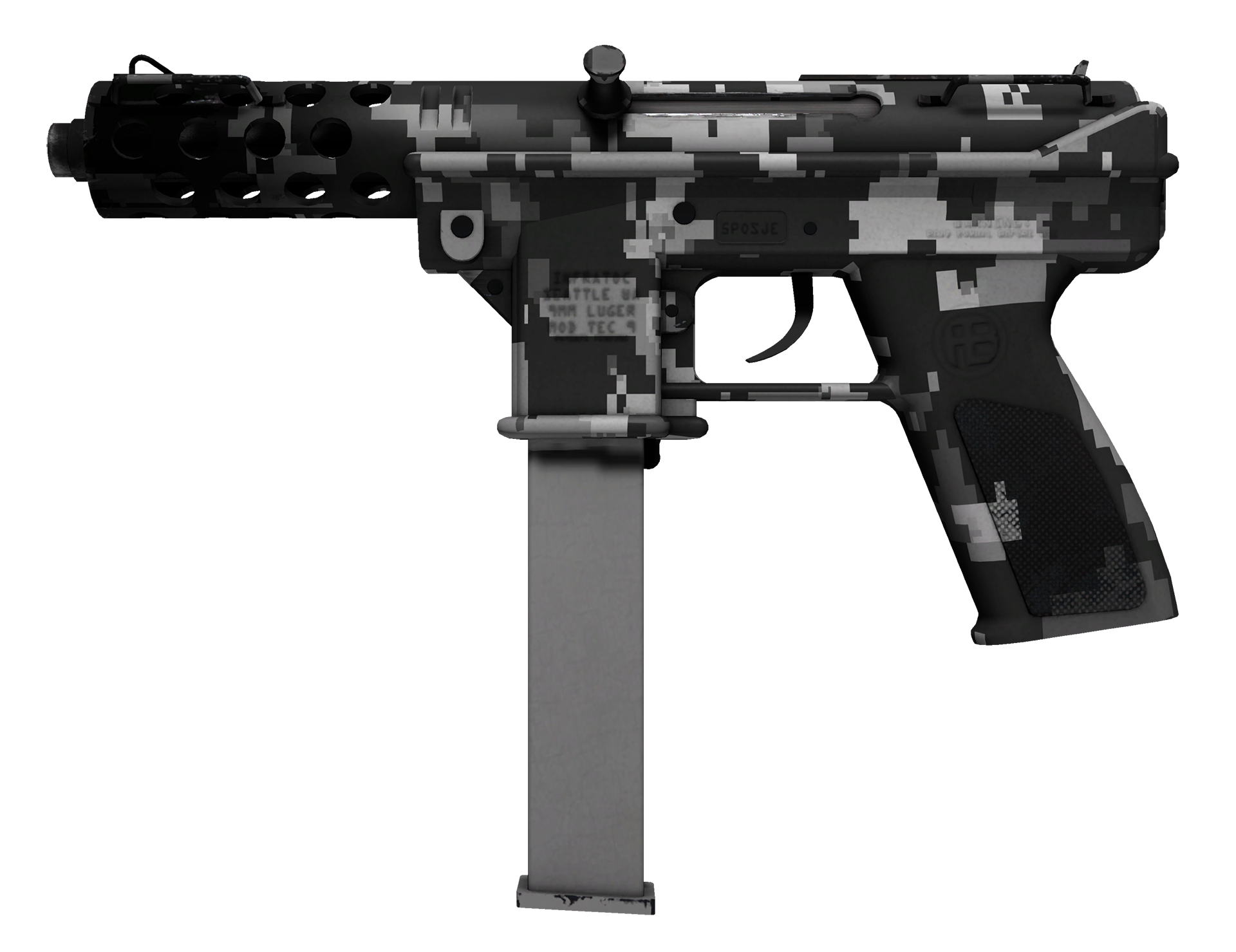 Tec-9 Пиксельный камуфляж «Город»
