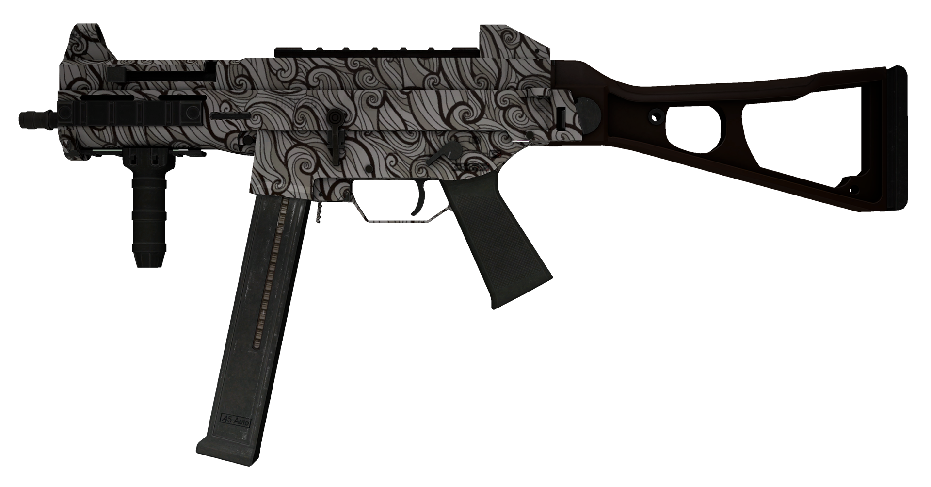 UMP-45 Пороховой дым